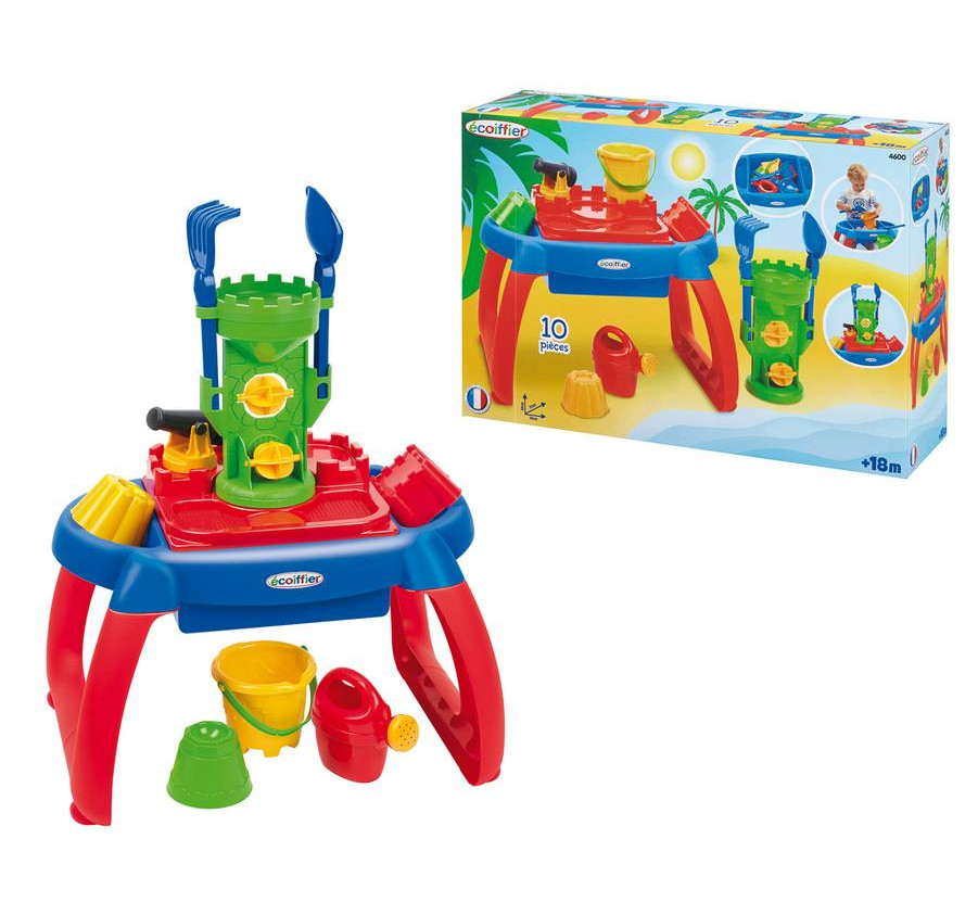 TABLE DACTIVITES SABLE ET EAU