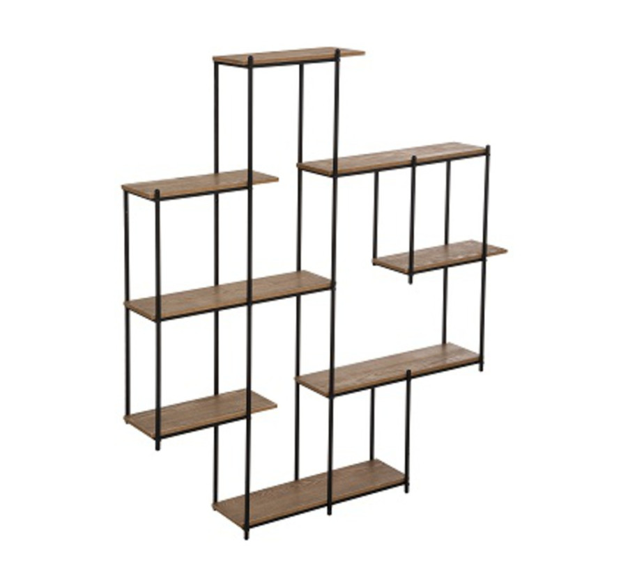 ETAGERE EN METAL ET BOIS