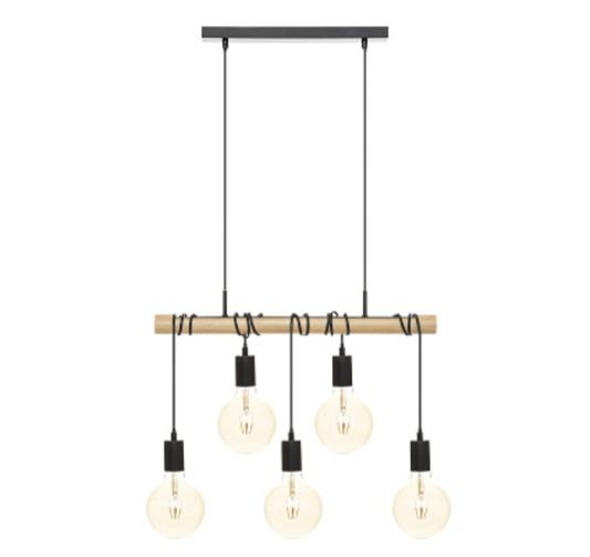 SUSPENSION EN BOIS ET METAL︱Lory