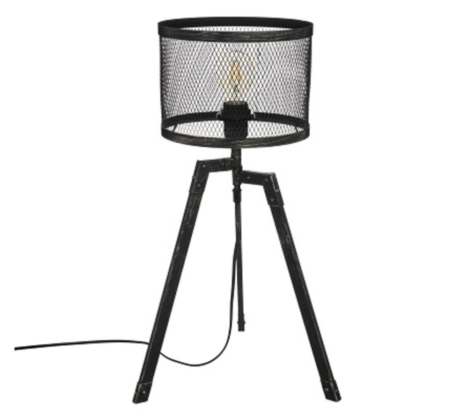 LAMPADAIRE TREPIED EN METAL