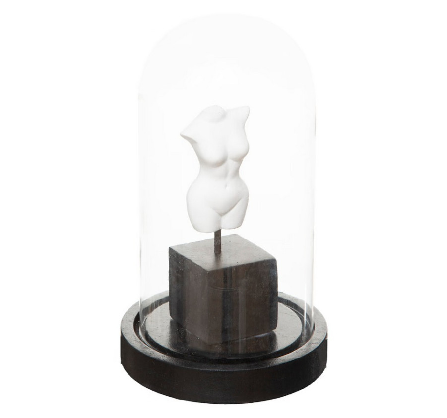 CORPS SOUS CLOCHE EN VERRE