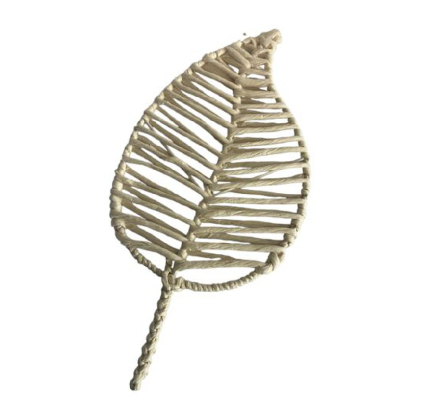 FEUILLE DE DECORATION EN CORDE