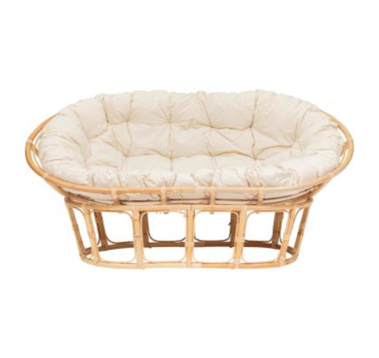 BANQUETTE 2 PLACES EN ROTIN︱Lory