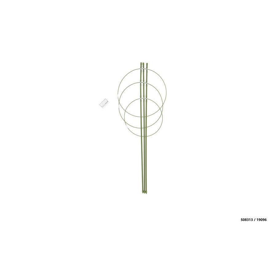 TUTEUR PLANTE H75CM VERT