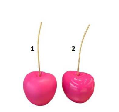 CERISE EN RESINE BRILLANTE OU︱Lory