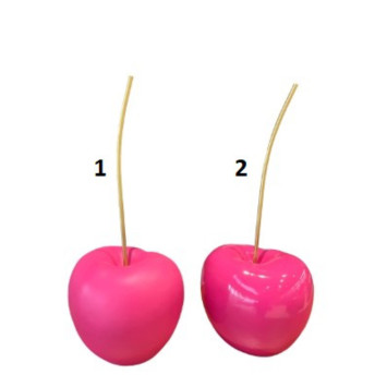 CERISE EN RESINE BRILLANTE OU︱Lory