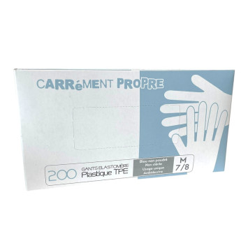 GANT PLASTIQUE BLEU X200︱Lory