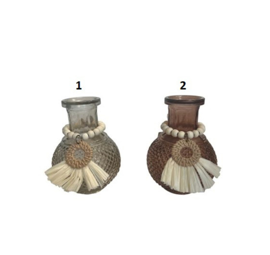 BOUTEILLE DECORATIVE EN VERRE︱Lory