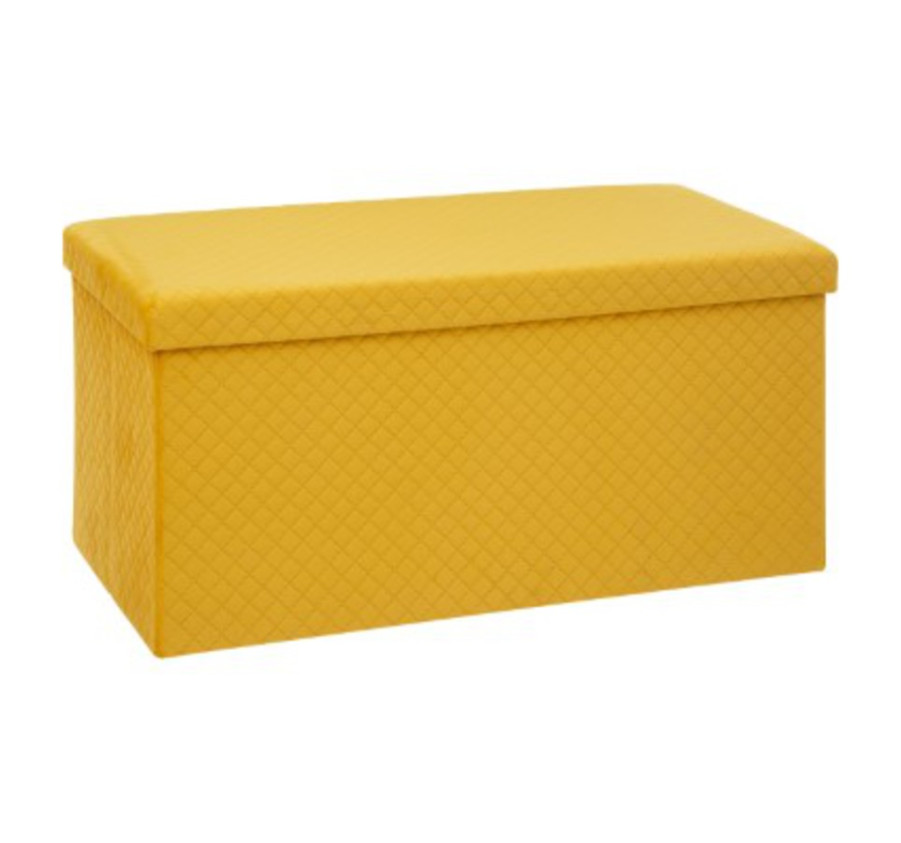 POUF DOUBLE EN VELOURS COLORIS