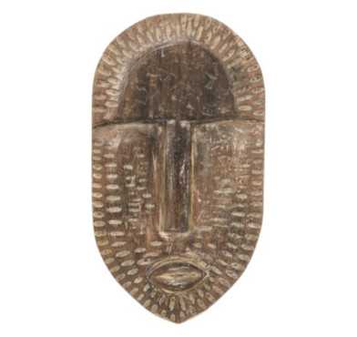 VISAGE EN BOIS ORIGAMI H.33CM︱Lory