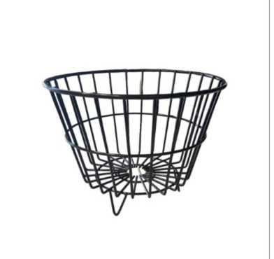 PANIER EN METAL NOIR SUR PIEDS︱Lory