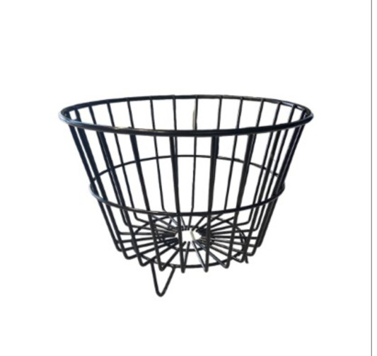 PANIER EN METAL NOIR SUR PIEDS︱Lory