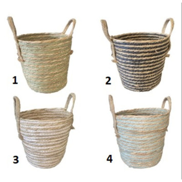 PANIER EN OSIER AVEC DEUX︱Lory