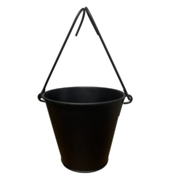 JARDINIERE EN METAL NOIR︱Lory