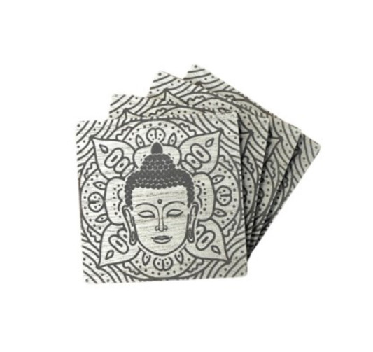 DESSOUS DE VERRE EN BOIS CARRE︱Lory