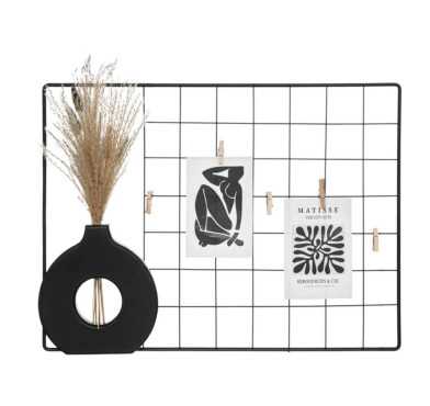 PORTE PHOTO METAL NOIR︱Lory