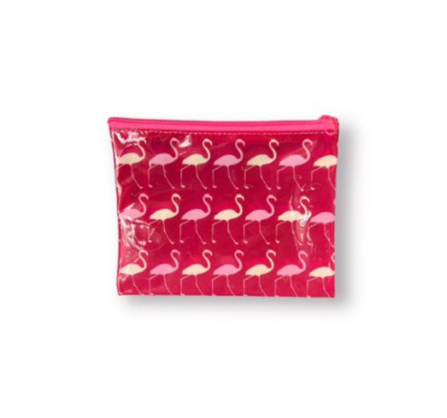 3 POCHETTES FLAMANT ROSE