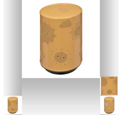 VEILLEUSE EN METAL COLORIS︱Lory