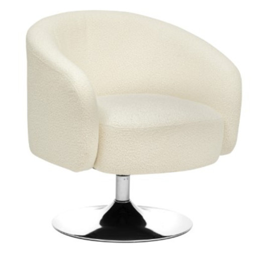 FAUTEUIL PIVOTANT EN BOUCLE︱Lory