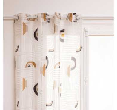 VOILAGE IMPRIME ETHNIQUE︱Lory