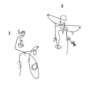 PORTE BIJOUX NOIR EN METAL︱Lory