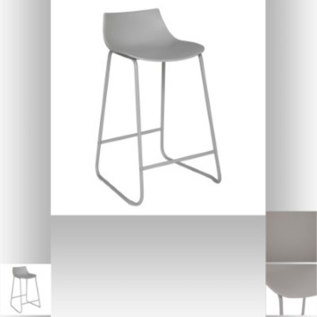 TABOURET DE BAR ASSISE︱Lory