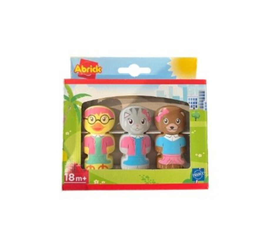 COFFRET 3 PERSONNAGES ABRICK