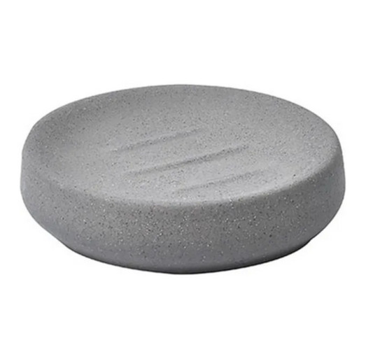 PORTE SAVON GRIS MAT EN GRES︱Lory