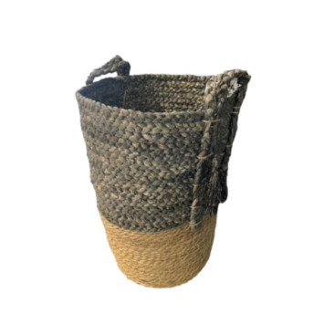 PANIER ROND EN FIBRE VEGETALE︱Lory