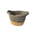 PANIER OVAL EN FIBRE VEGETALE