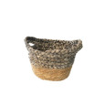 PANIER OVAL EN FIBRE VEGETALE