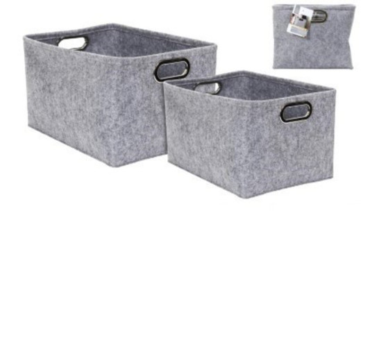 PANIER DE RANGEMENT CARRE ANSE︱Lory