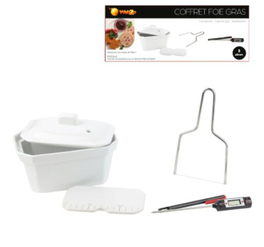 COFFRET FOIE GRAS 3 PIECES