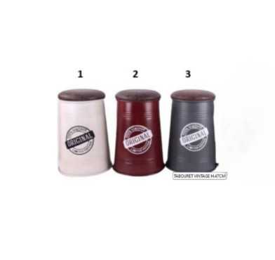 TABOURET VINTAGE H.47CM︱Lory