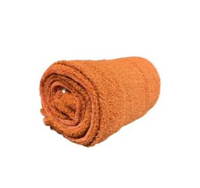 PLAID EN FOURURRE TERRACOTA︱Lory