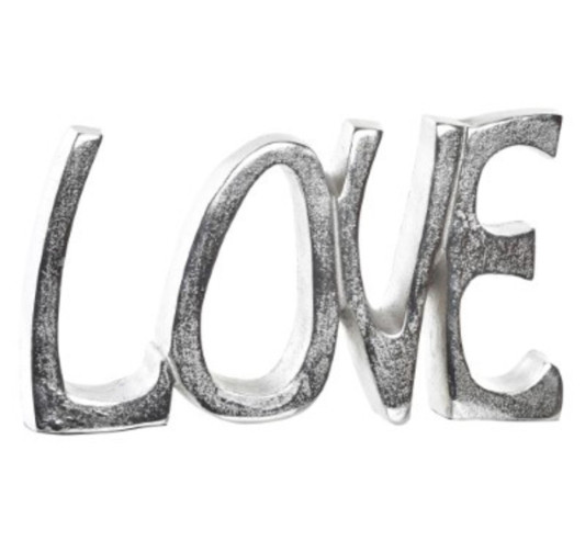 DECORATION LOVE EN ALUMINIUM︱Lory