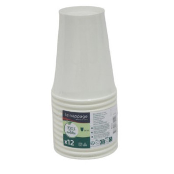 SET DE 12 GOBELETS EN CARTON︱Lory