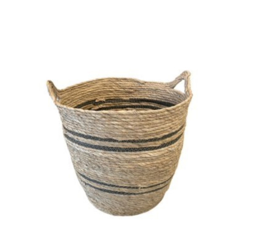 PANIER ROND MATIERE VEGETALE︱Lory