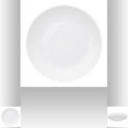 ASSIETTE BLANCHE DIAMETRE 25CM