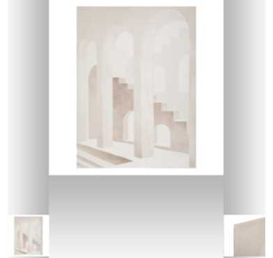 TOILE ENCADREE ZITA 60X80CM︱Lory