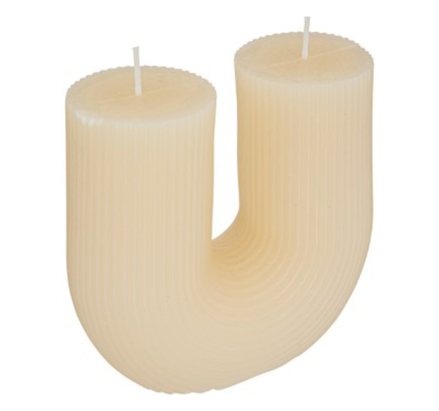 BOUGIE EN U AVEC UNE LIGNE