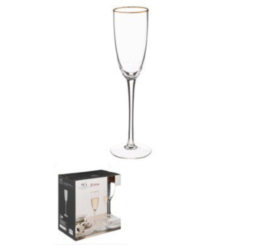 COFFRET DE 6 FLUTES AVA 25CL