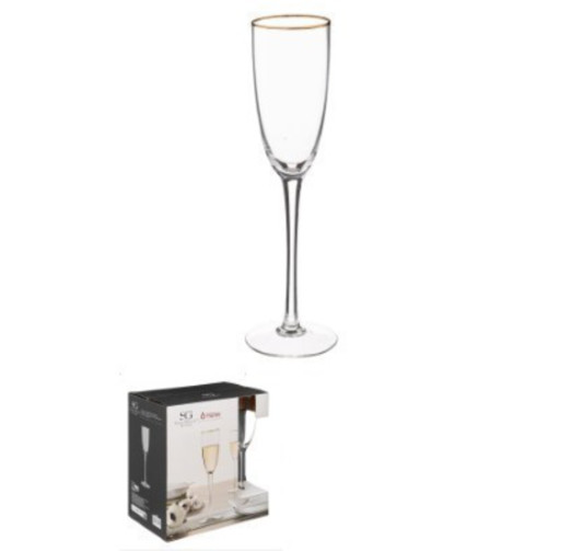 COFFRET DE 6 FLUTES AVA 25CL︱Lory