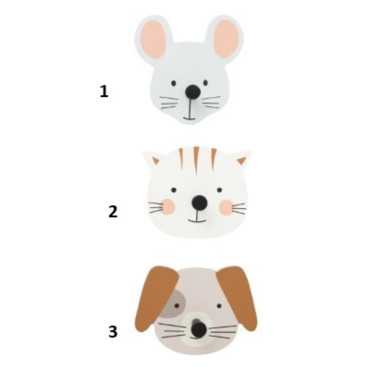 LOT DE 3 PATERES ENFANTS︱Lory