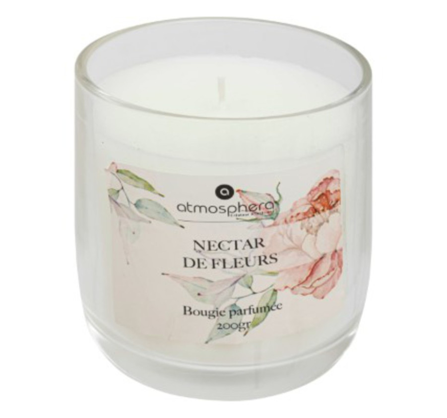 BOUGIE PARFUMEE EN VERRE