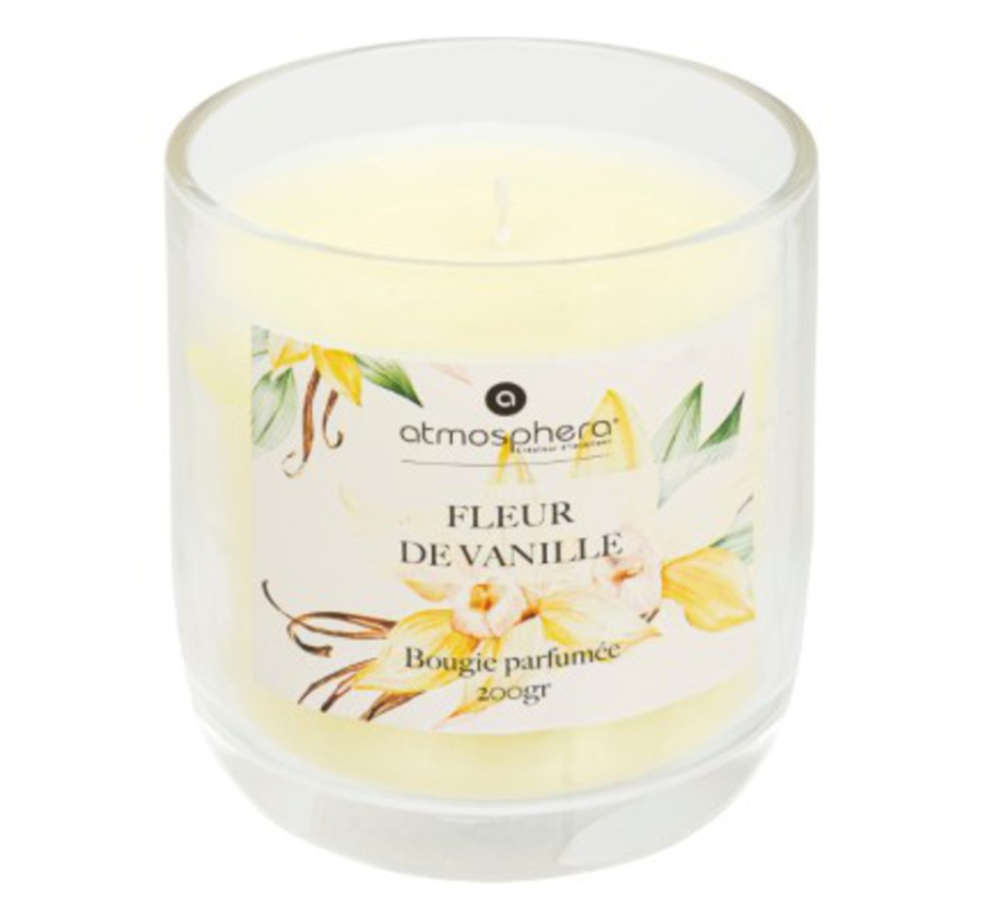 BOUGIE PARFUMEE EN VERRE