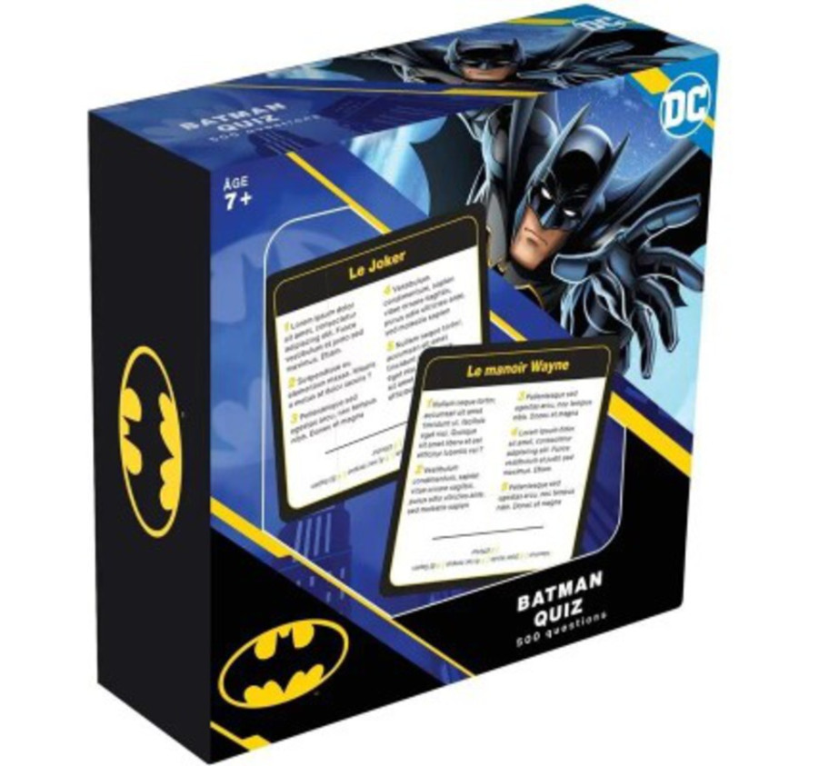 BATMAN QUIZZ 500 QUESTIONS