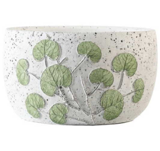 COUPE FLEURS EN CIMENT BLANC︱Lory