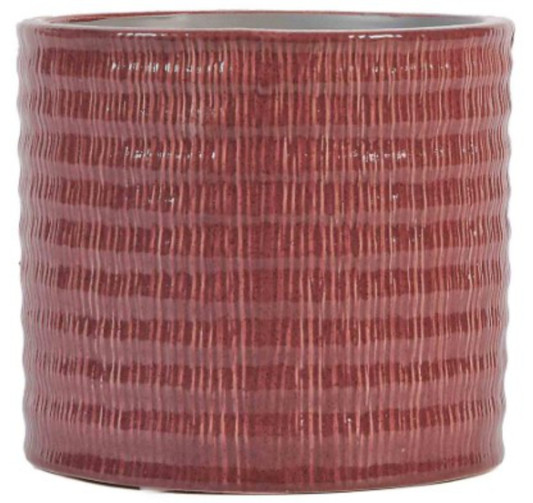 CACHE POT CERAMIQUE POURPRE︱Lory