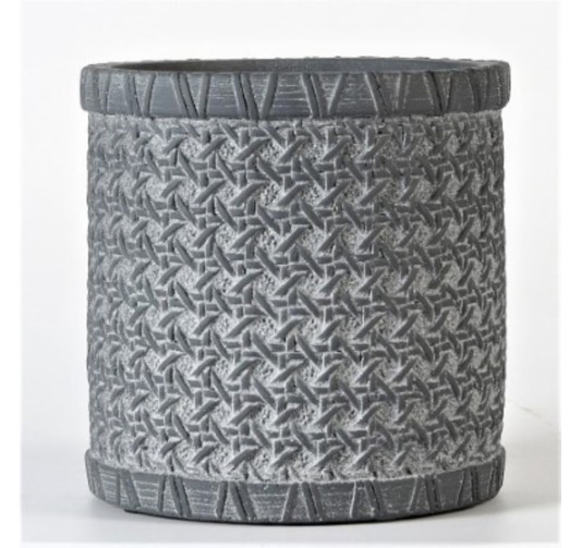 CACHE POT EN CIMENT - GRIS︱Lory